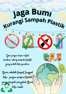 Jaga Bumi, Kurangi sampah plastik